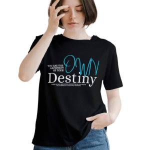 women's printed cotton stretch regular fit round neck half sleeve t shirt